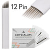 microblading supplies uk crystalum nano blades flexi 0.25mm needle 12 pin
