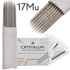 microblading supplies uk crystalum nano blades flexi shading shader ombre needle 17u