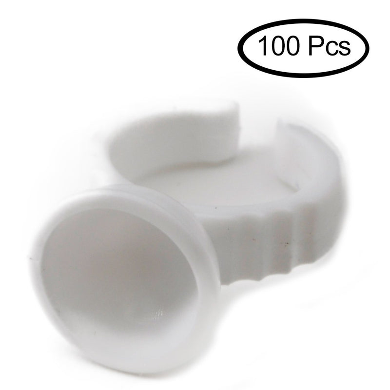 Crystalum™ Microblading Ink / Lash Glue Ring Holders x100