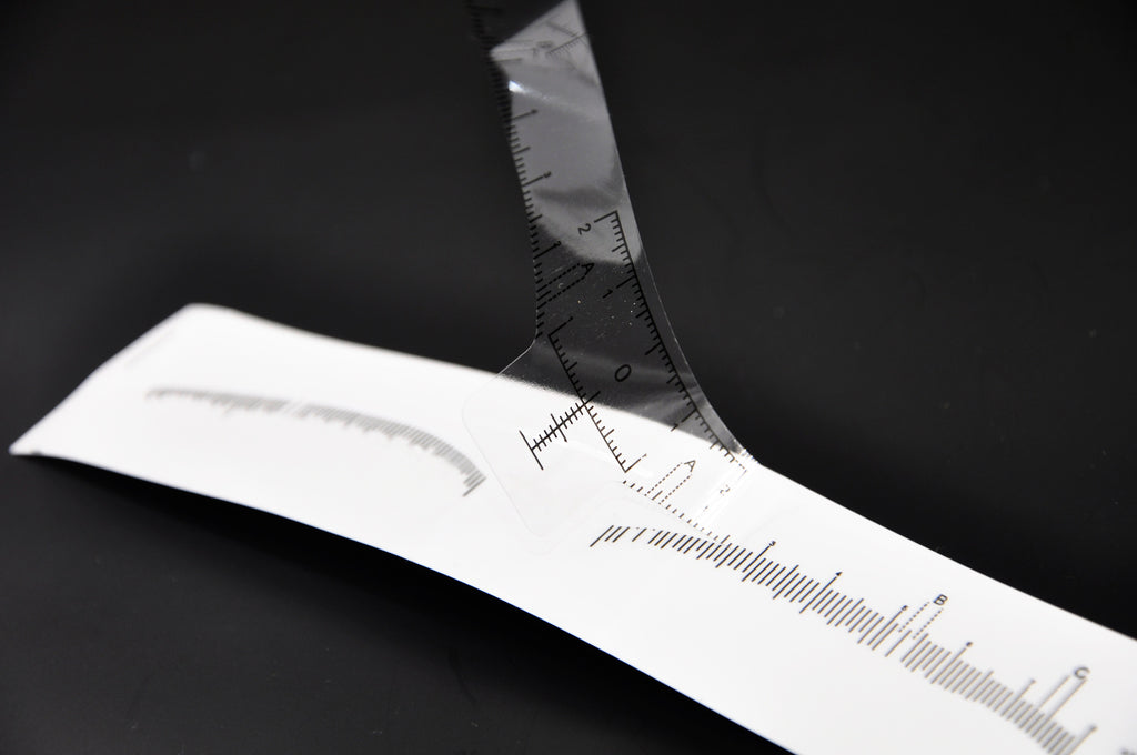Crystalum™ Eyebrow Microblading Measuring Stickers