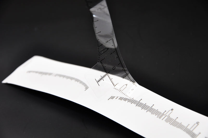 Crystalum™ Eyebrow Microblading Measuring Stickers