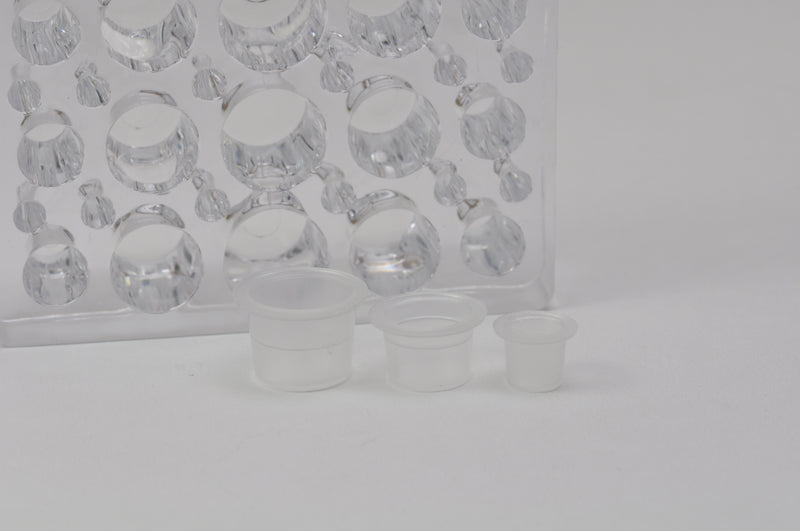 Microblading Tattoo Ink / Pigment Eyelash Glue Cups x100