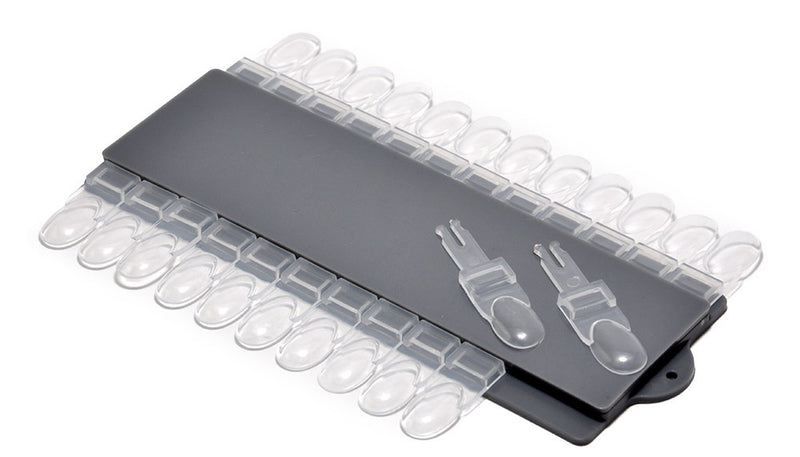 Crystalum™ Nail Art / Colour Display Tips x24 Tips