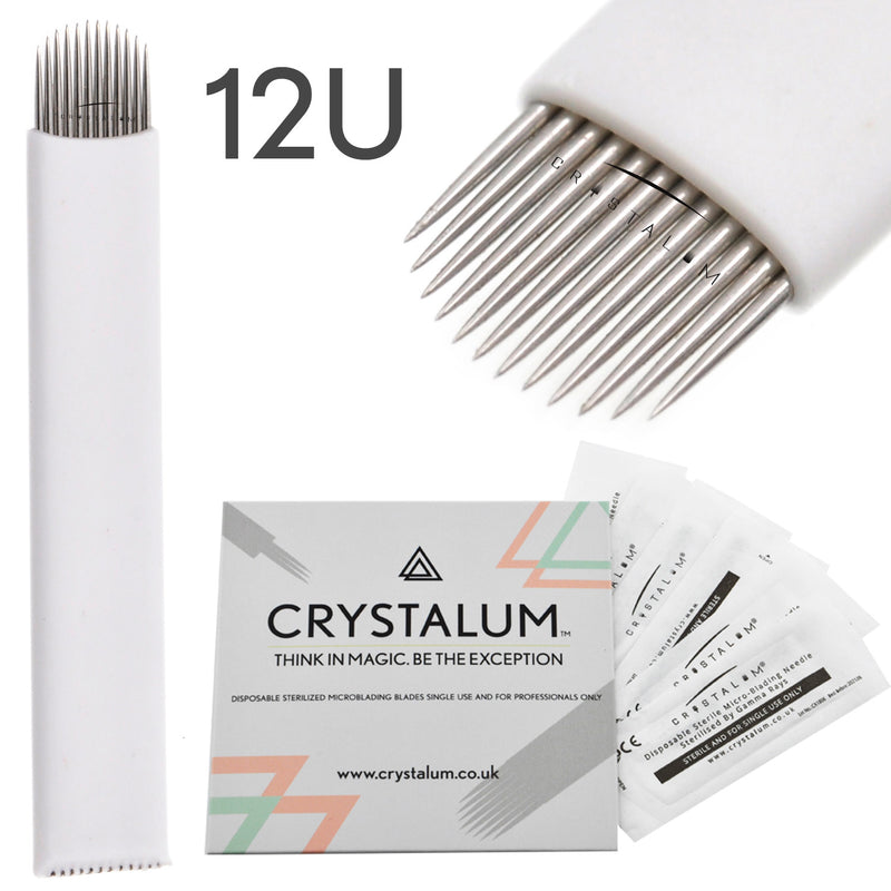 microblading supplies uk crystalum nano blades flexi 0.20mm needle 12U