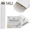 microblading supplies uk crystalum nano blades flexi 0.25mm needle 14U
