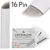 microblading supplies uk crystalum nano blades flexi 0.25mm needle 16 pin