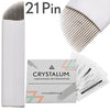 microblading supplies uk crystalum nano blades flexi 0.18mm 21 pin needle