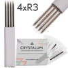 microblading supplies uk crystalum nano blades flexi shading shader ombre needle 4xr3