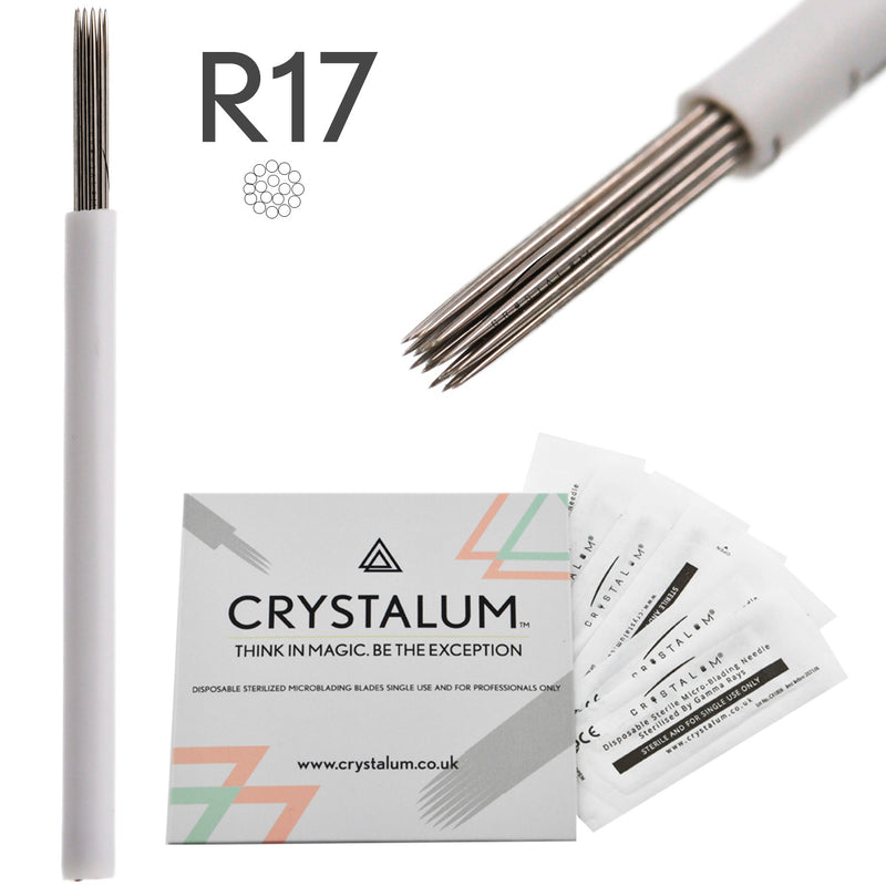 microblading supplies uk crystalum nano blades flexi shading shader ombre needle r17