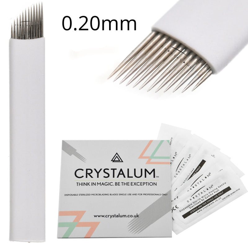 microblading supplies uk crystalum nano blades flexi 0.20mm needle